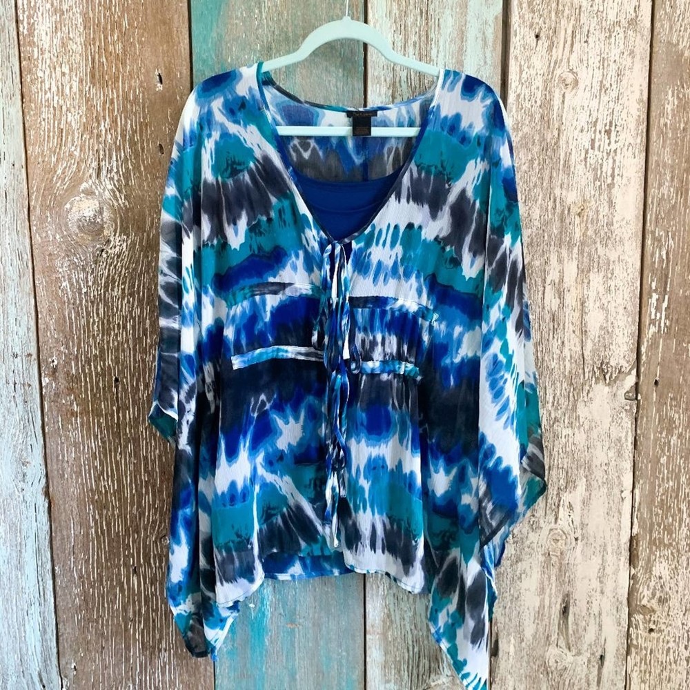 Nue Options Tie-Dye Kimono Large